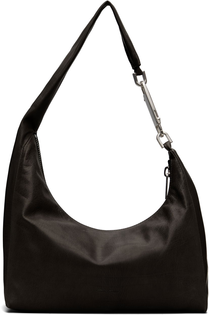Olkalaukku Rick Owens Rick Owens Small Gemini Bag Musta | RA02E0721 LCA