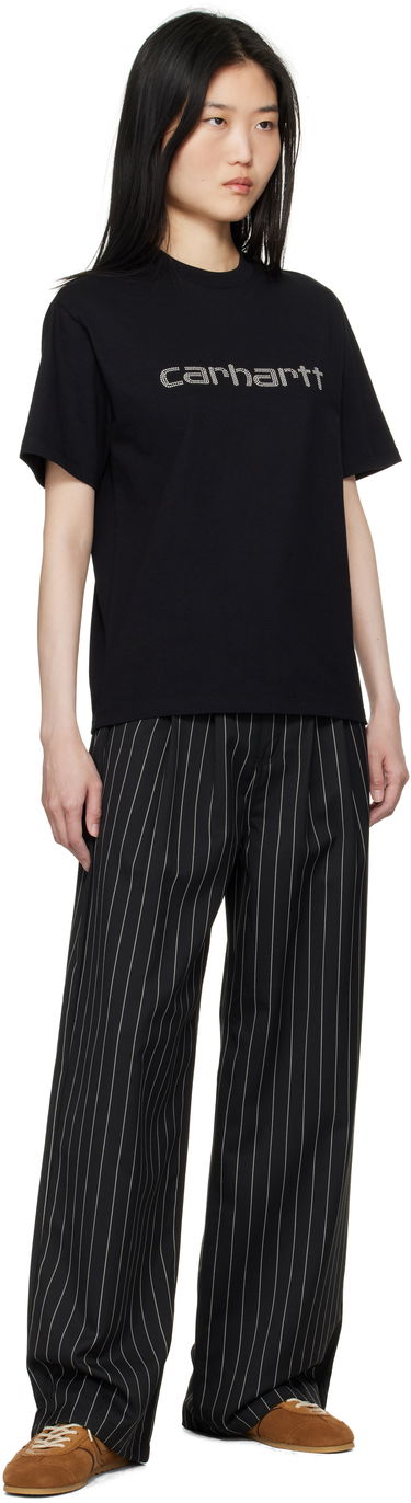 T-paita Carhartt WIP Short Sleeve Rivet Script T-Shirt Valkoinen | I034406_7, 4