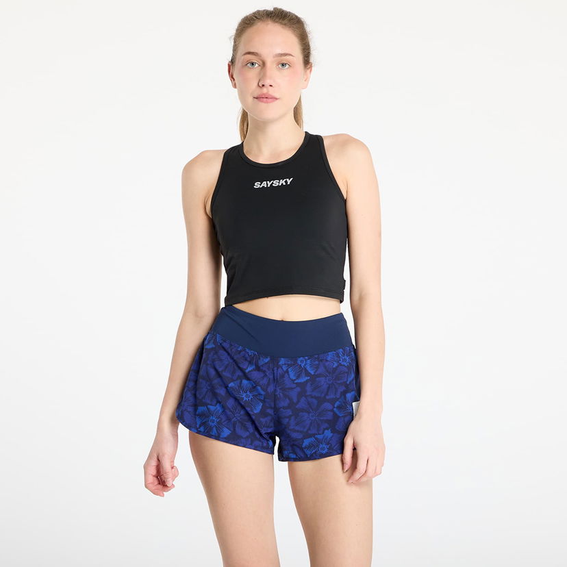 Tankkitoppi Saysky SAYSKY Flow Race Crop Top Musta | XWRSB61C901