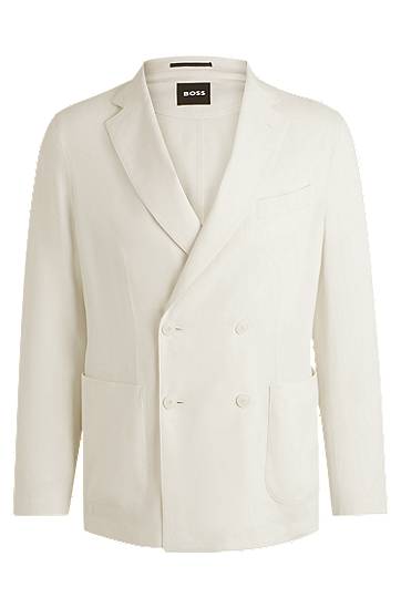 Takki BOSS Selected By Shohei Ohtani Slim-Fit Blazer Valkoinen | 50540686