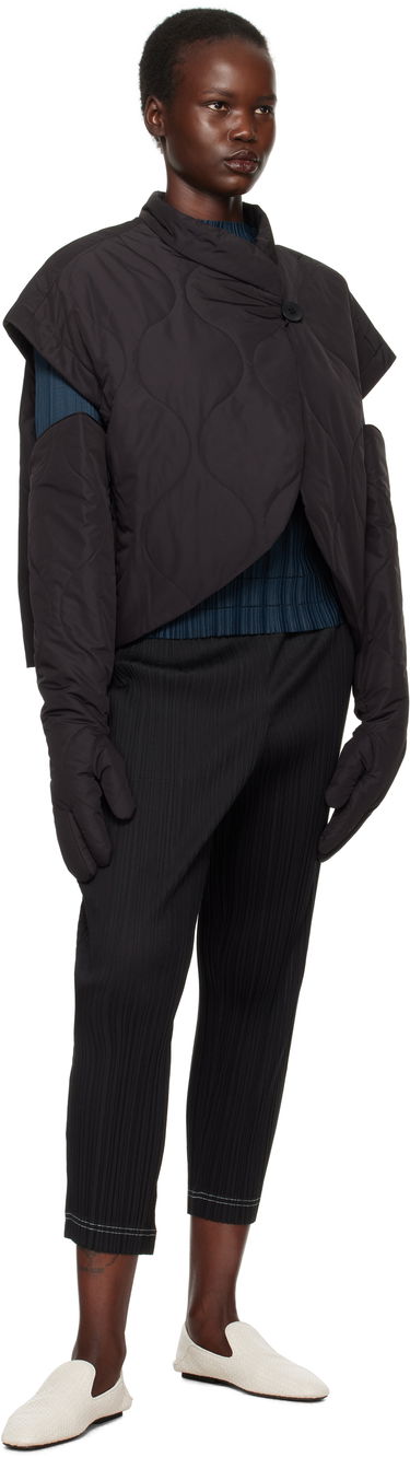 Käsineet Pleats Please Issey Miyake Pleats Please Issey Miyake Asteroid Quilted Mitts Musta | PP49AA870, 2