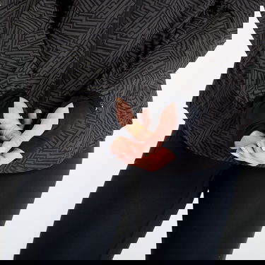 Tuulitakki Saysky Reflective Blaze Patterned Jacket Musta | OWRJA01C1050, 3