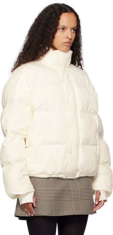 Puffer takki Courrèges Courrèges Insulated Puffer Jacket Valkoinen | 323CMA105PL0112, 1