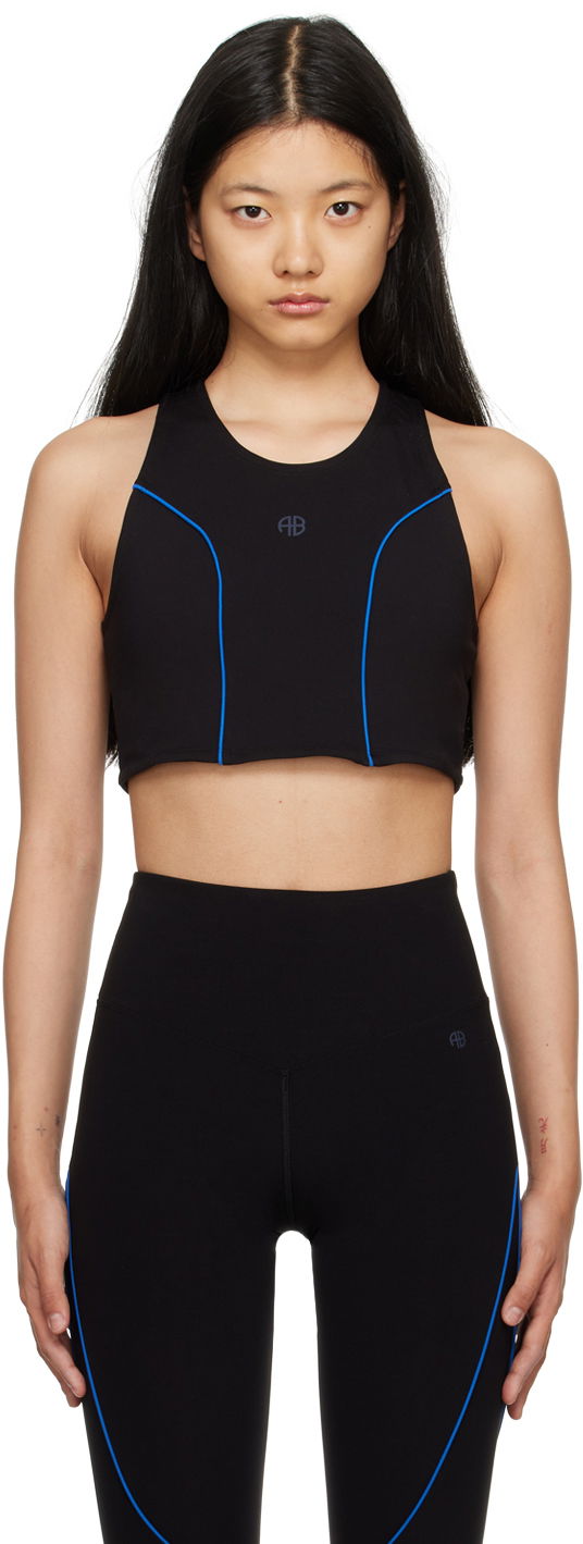 Rintaliivit Anine Bing Racerback Top Musta | S-08-0264-000
