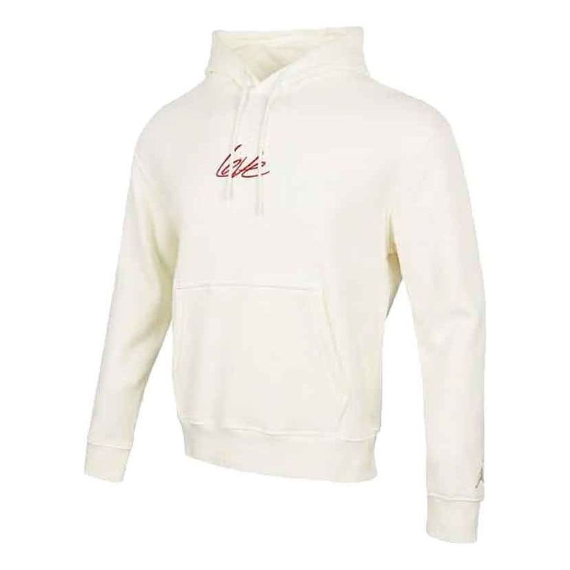 Huppari Jordan Jordan Men's Fleece Hoodie Valkoinen | FD4801-133