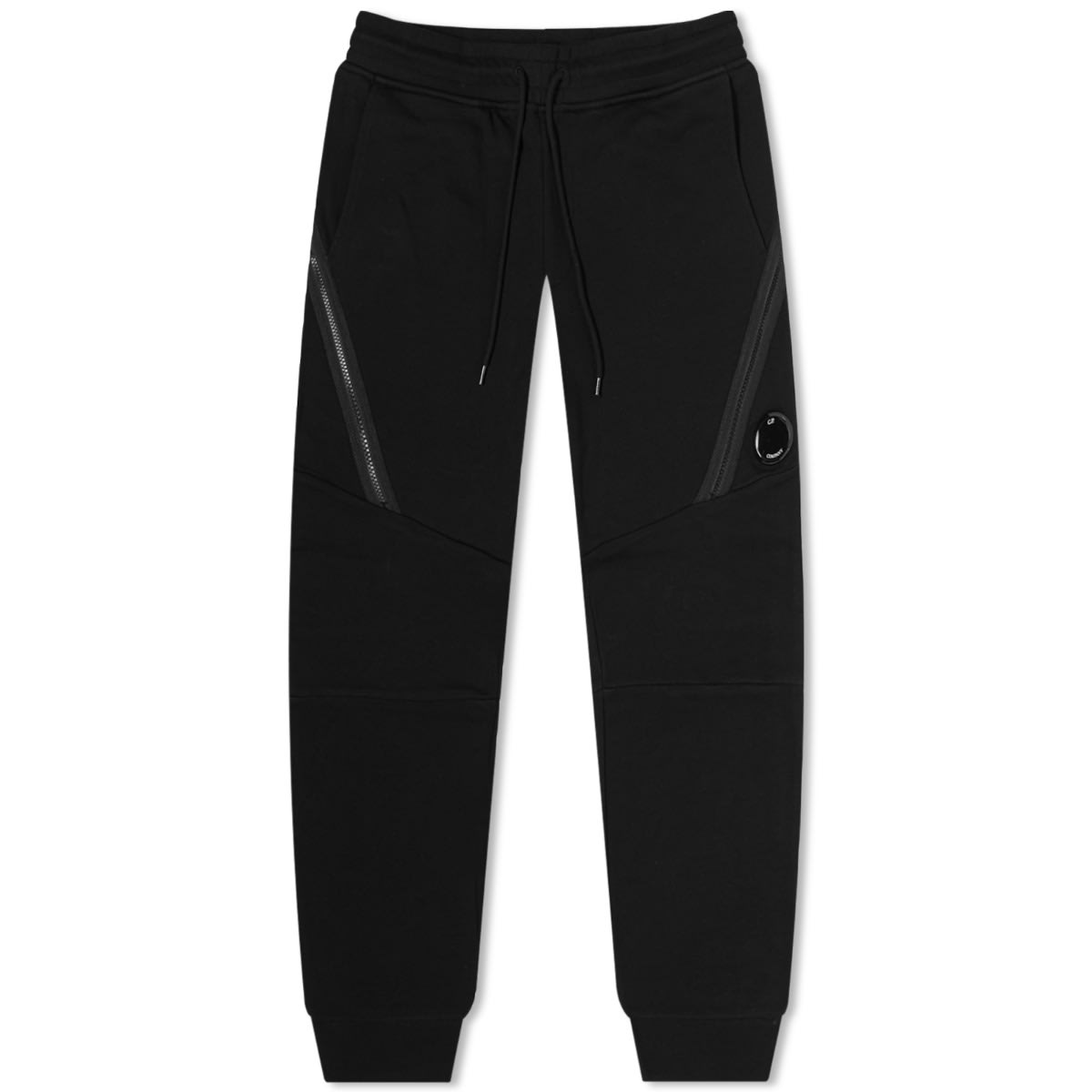 Verryttelyhousut C.P. Company Lens Detail Loopback Sweat Pants Musta | 15CMSP084A-005086W-999, 0