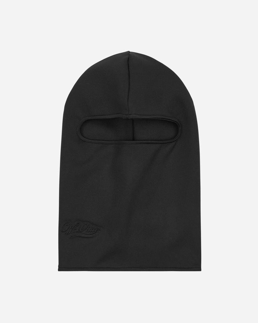 Pipo Off-White Wave Off Balaclava Black Musta | OMLC032S23JER001 1010