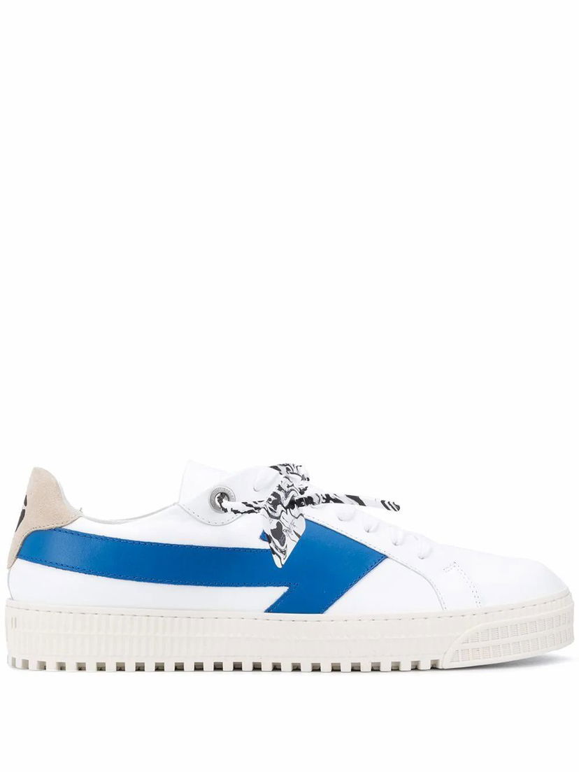 Tennarit ja kengät Off-White Arrows Low "White Blue" Valkoinen | OMIA177E20LEA0010145