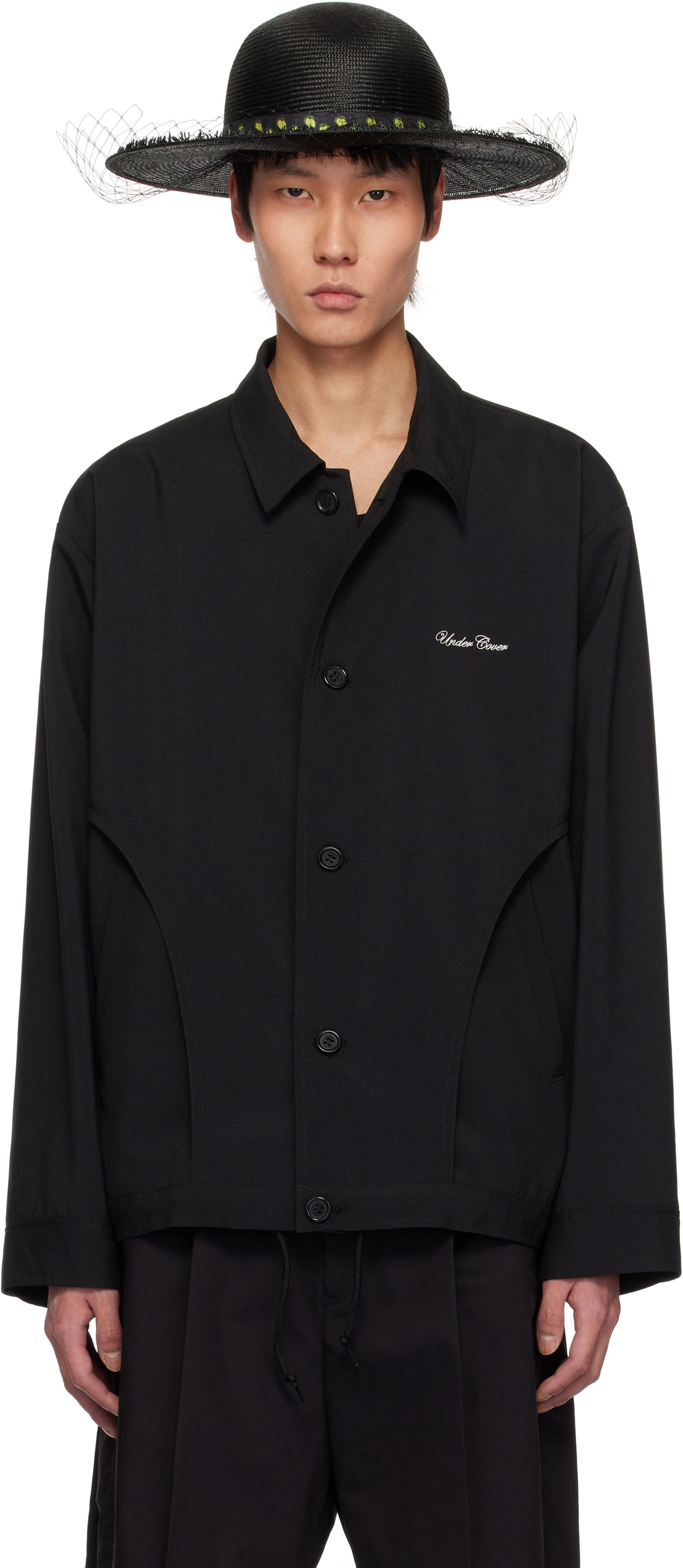 Hattu UNDERCOVER Undercover Nylon Coach Jacket Musta | UP1E4204-2, 0