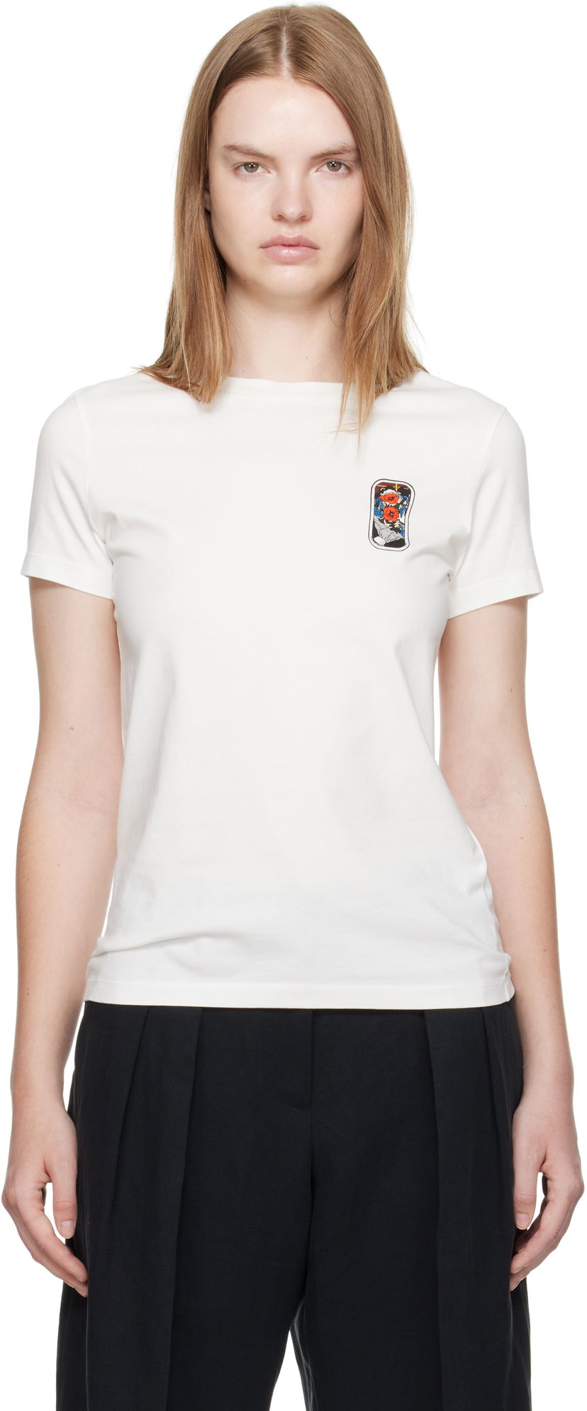 T-paita KENZO Kenzo 'KENZO City' Graphic T-Shirt Valkoinen | FF62TS2524SO