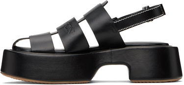 Tennarit ja kengät JW Anderson JW Anderson Stripe Platform Sandals Musta | SN0099-LA0323, 2
