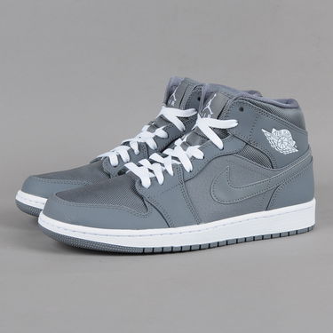 Tennarit ja kengät Jordan Air Jordan 1 Retro Mid ''Cool Grey'' Harmaa | 554724-022, 1