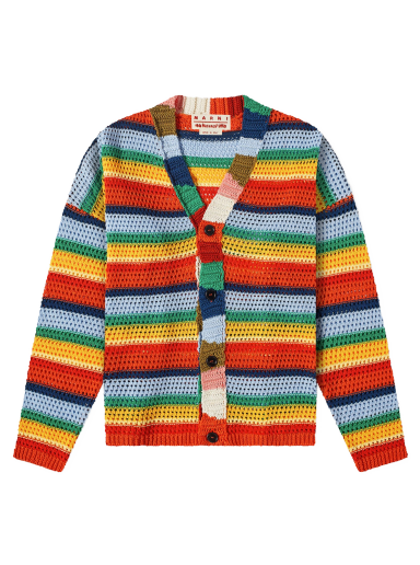 Villapaita Marni X No Vacancy Inn Cardigan Multicolor Monivärinen | CDMG0109Q0-UFCB16-00X99