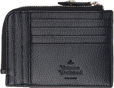 Lompakko Vivienne Westwood Zip Card Holder Musta | 51120009U-S000D-, 1