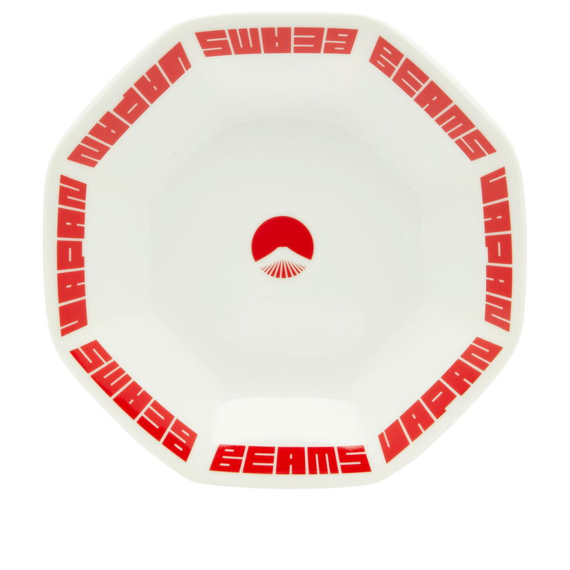 Kodin sisustus BEAMS BEAMS JAPAN Octagonal Plate Valkoinen | 5671-0535-067