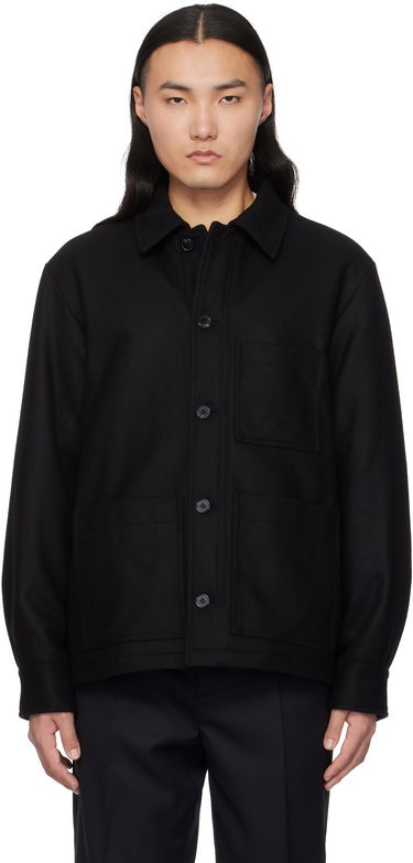 Takki A.P.C. Wool Chore Jacket Musta | WOAJS-H02713, 0