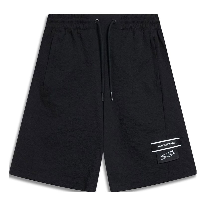 Shortsit Li-Ning Way Of Wade Graphic Shorts Musta | AKST333-1