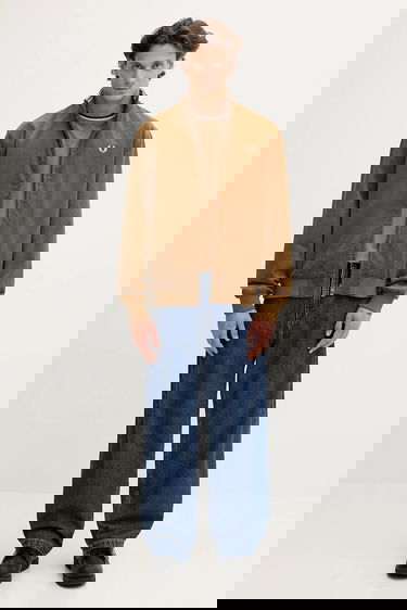 Takki Fred Perry Fred Perry Corduroy Harrington Jacket Ruskea | J8546, 5