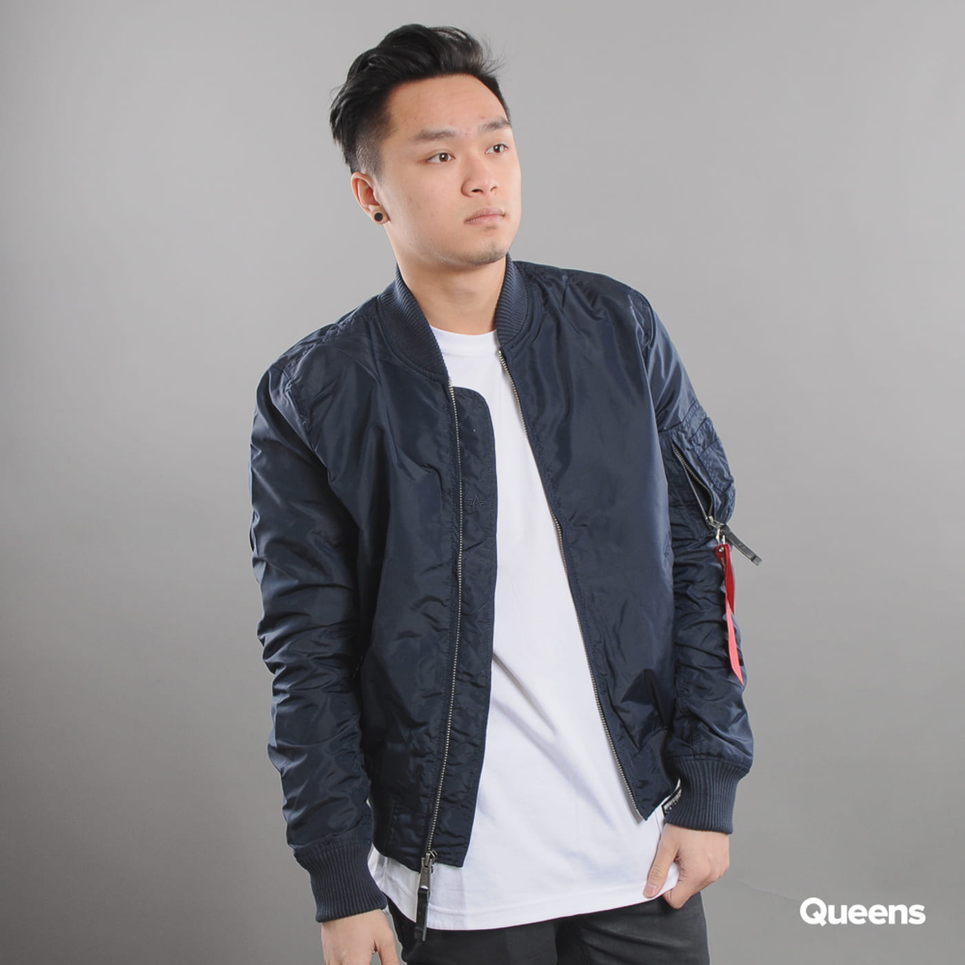 Bomber-takki Alpha Industries MA - 1 TT Tummansininen | 191103 07, 0