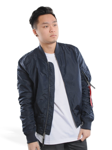 Bomber-takki Alpha Industries MA - 1 TT Tummansininen | 191103 07