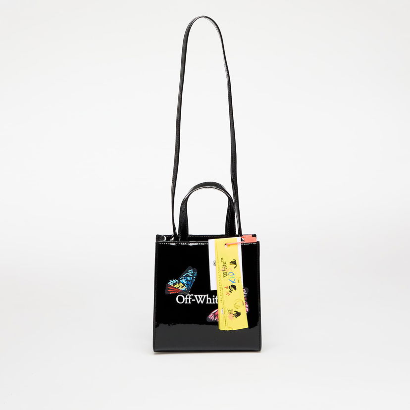 Kangaskassi Off-White Off-White Kids Arrow Butterfly Mini Bag Musta | OGNA002S25FAB0021001