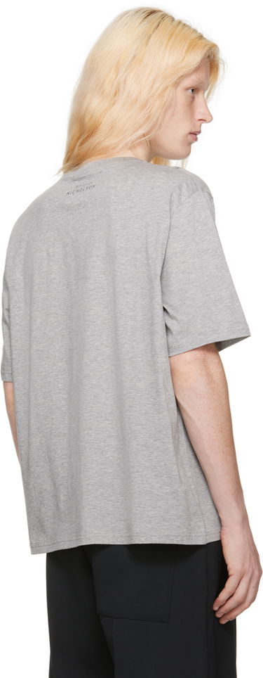 T-paita Studio Nicholson Studio Nicholson Bric T-Shirt Harmaa | BRIC SNM-911, 2