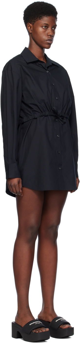 Mekko Alexander Wang Layered Shirt Dress Musta | 4WC1246245, 1