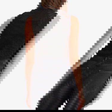 Liivi OUR LEGACY Our Legacy All Day Poplin Corset Vest Top, X-Small Musta | W2252CVB, 3