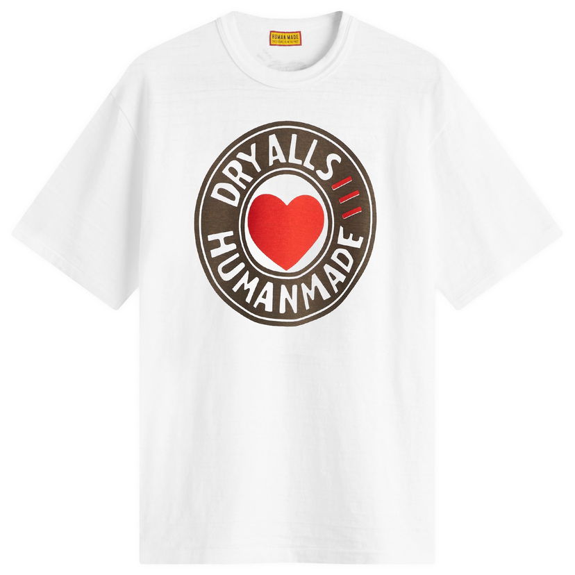 T-paita Human Made Human Made Circle Graphic T-Shirt, Size Large Valkoinen | HM29TE003-WHT