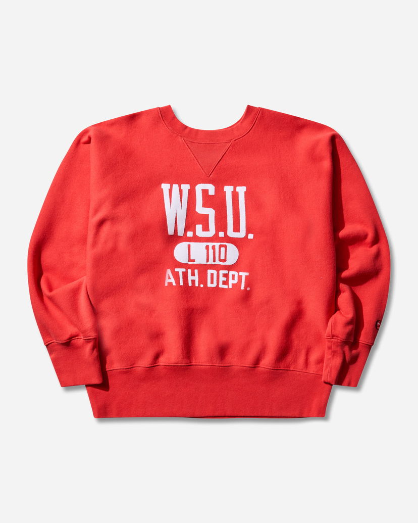 Huppari Champion Index and Archives Lighthouse Reverse Weave Crewneck Sweatshirt W.S.U. L 110 ATH. DEPT. Punainen | 221859 RS036