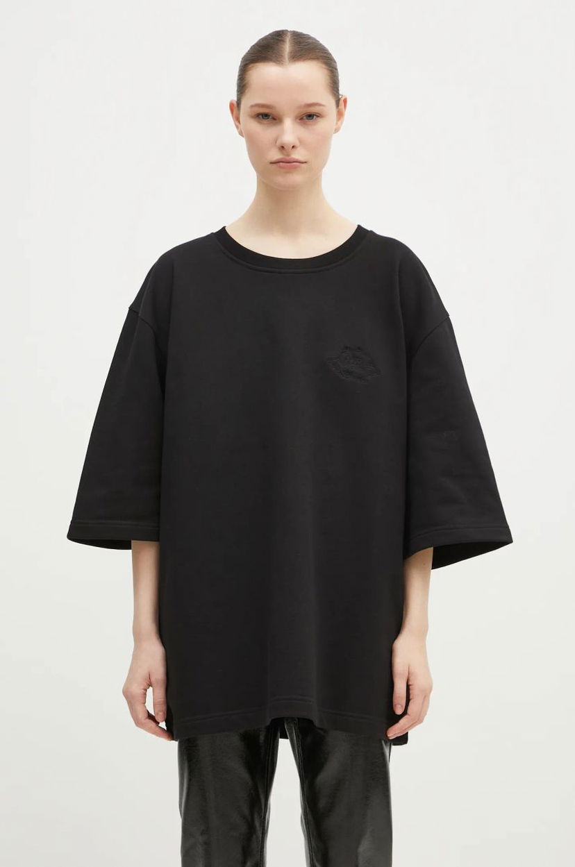T-paita Fiorucci Angel Black T-Shirt Musta | U01FPSCR109CJ05BK01