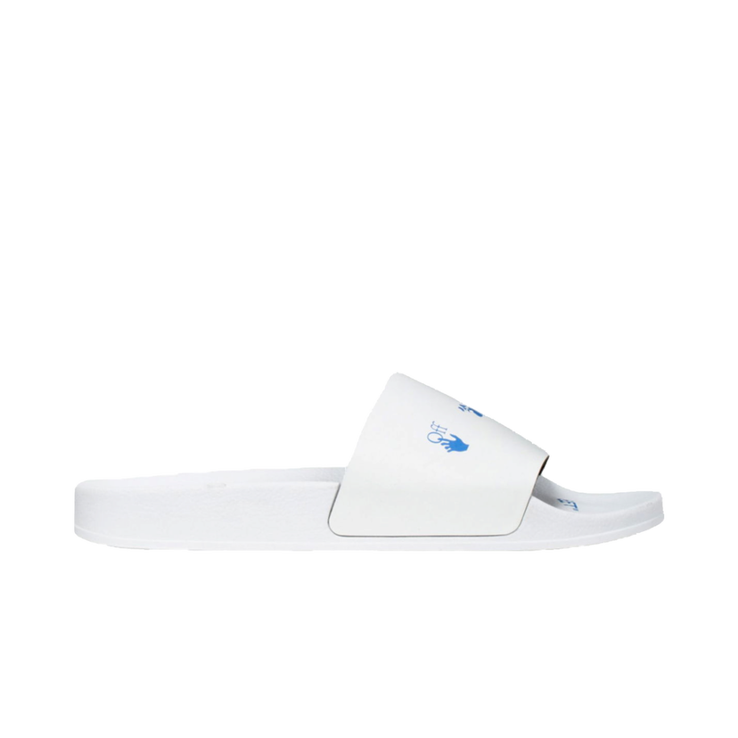 Tennarit ja kengät Off-White Logo Sliders White "Blue" Sininen | OMIA088E20FAB0020145