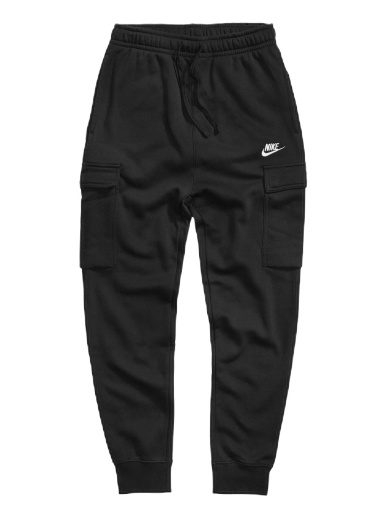 Cargo housut Nike Club Fleece Cargo Pants Musta | 193147747249
