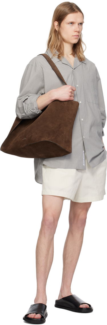 Shortsit Studio Nicholson Studio Nicholson Elio Relaxed Fit Shorts Valkoinen | ELIO SNM - 1275, 3