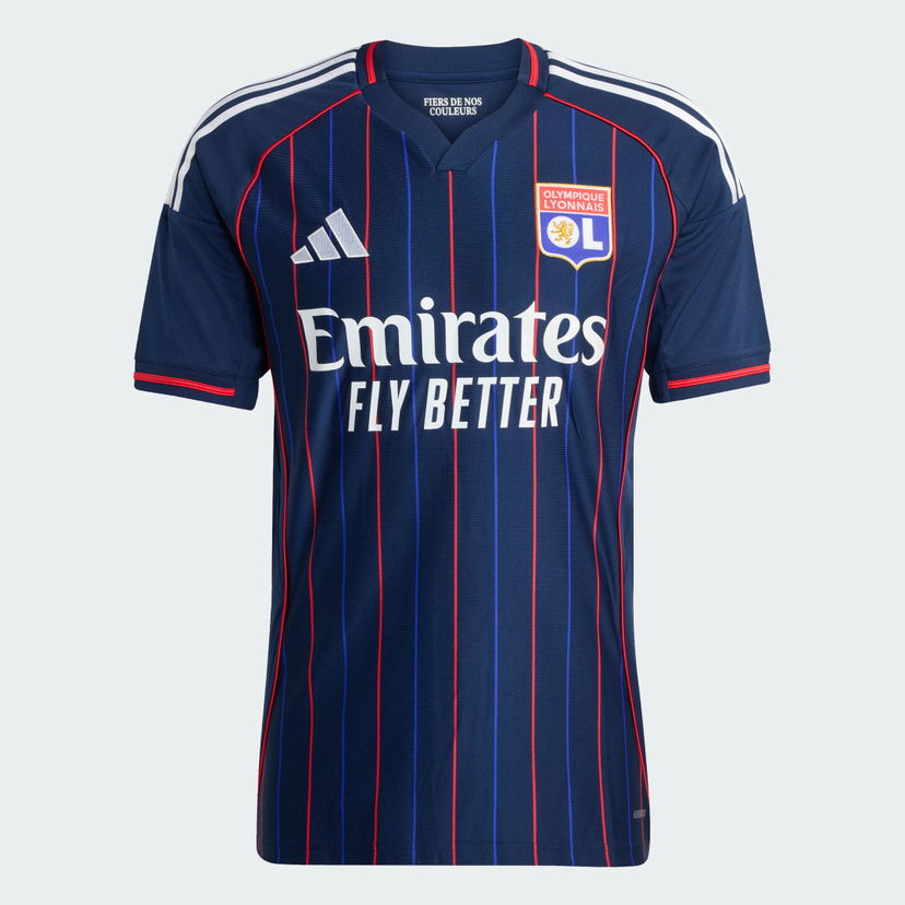 Jersey adidas Performance Olympique Lyonnais 25/26 Away Jersey Tummansininen | JD1393
