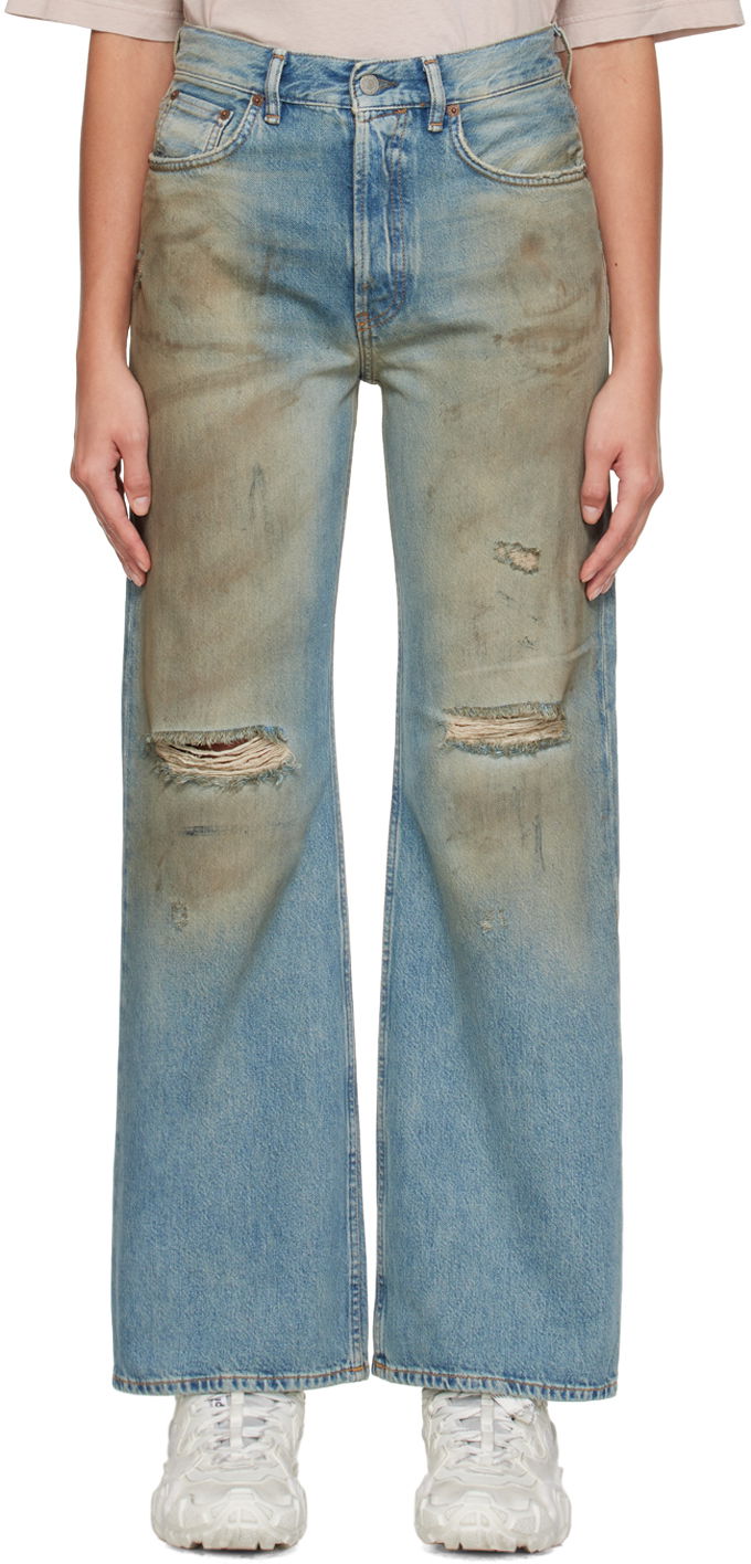 Jeans Acne Studios Loose-Fit 2021F Harmaa | A00402-, 0