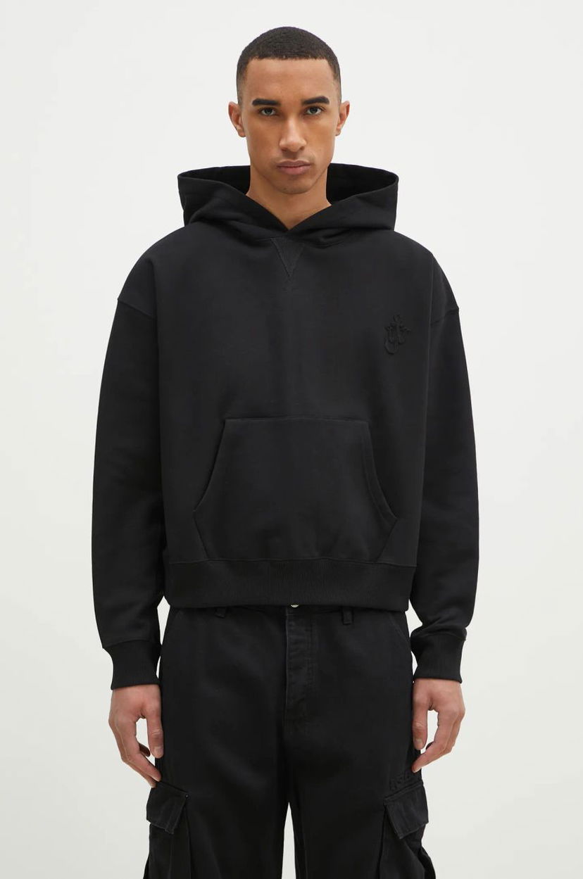 Huppari JW Anderson JW Anderson Anchor Logo Hoodie Musta | JW0183.PG1631.999
