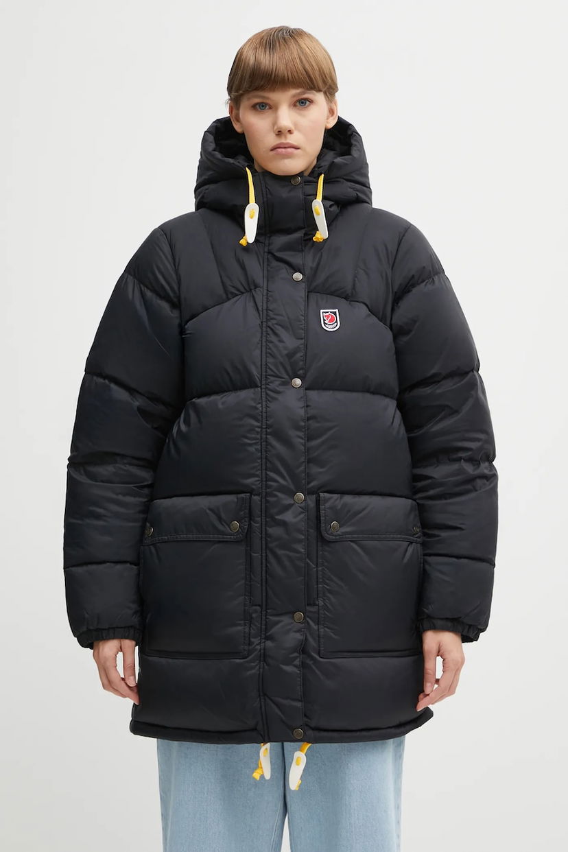 Puffer takki FJÄLLRÄVEN Expedition Winter Puffer Jacket Musta | F89029