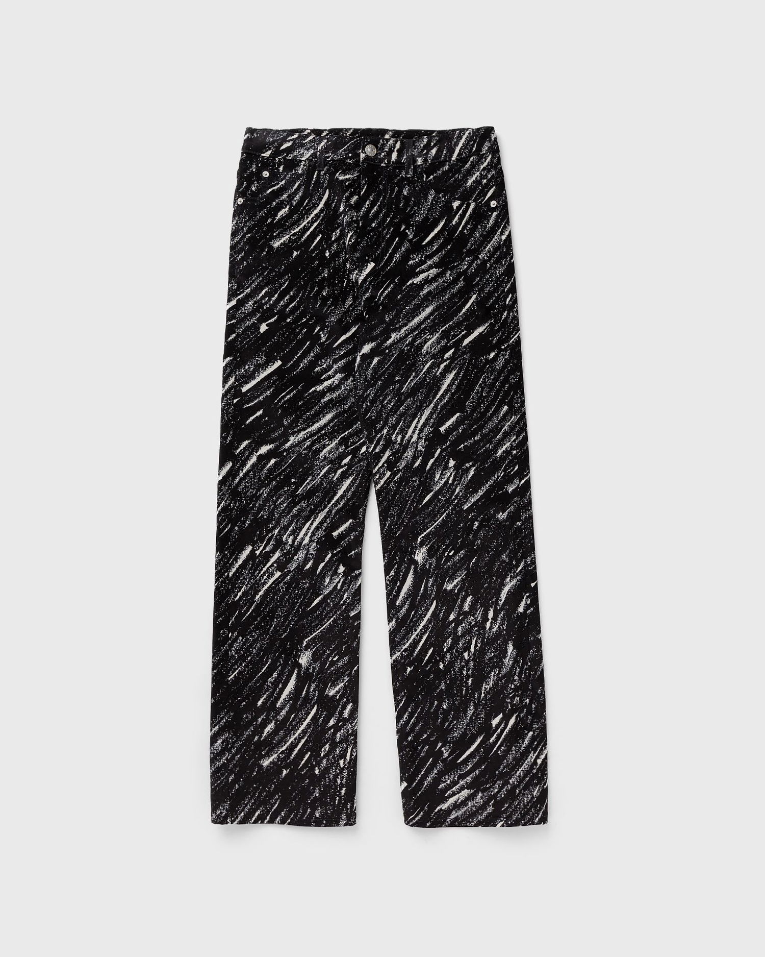 Jeans Marni Abstract Print Casual Trousers Musta | PUJU0021A0-CRN99, 0