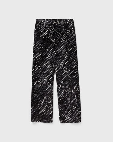 Jeans Marni Abstract Print Casual Trousers Musta | PUJU0021A0-CRN99, 0