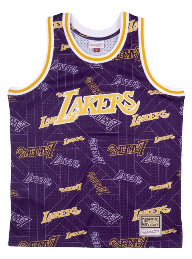Jersey Mitchell & Ness LA Lakers Swingman Jersey Violetti | MSPOBW19081-LALPTPR