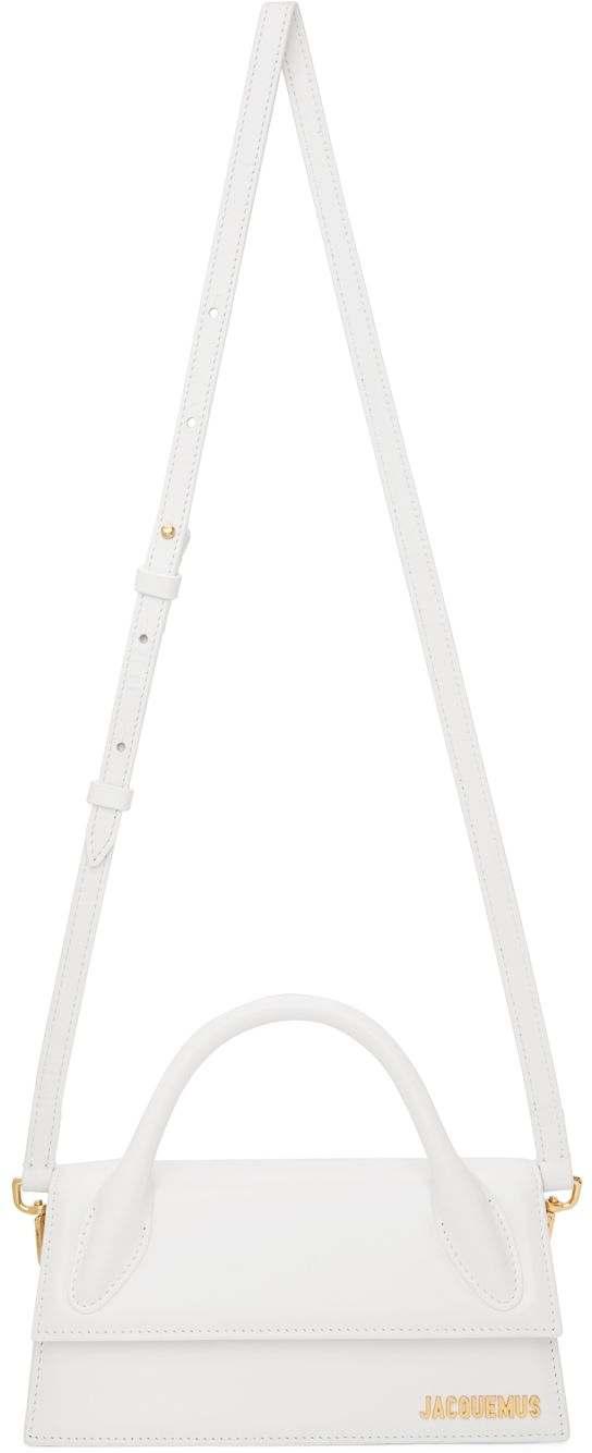 Olkalaukku Jacquemus La Montagne 'Le Chiquito Long' Clutch Valkoinen | 213BA004-3000