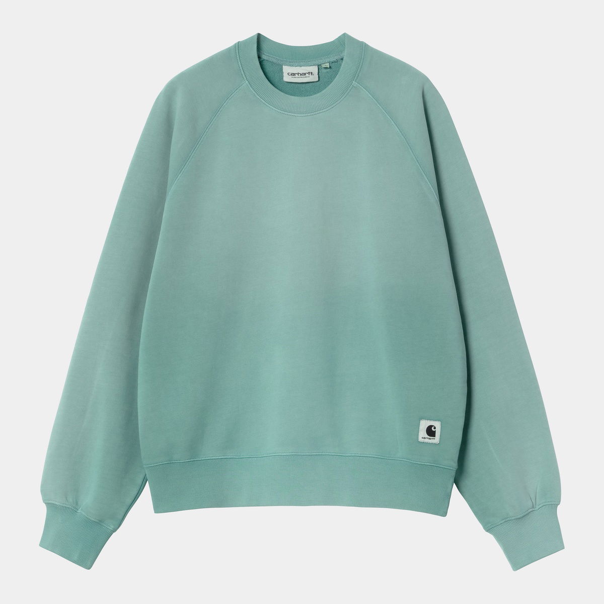 Huppari Carhartt WIP Carhartt WIP Hudson Sweatshirt Turkoosi | I035136_12, 0
