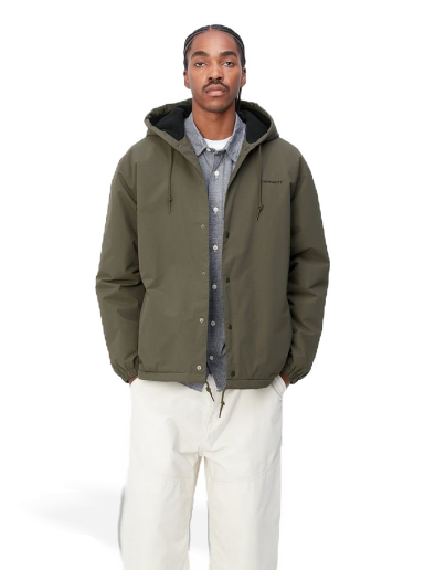 Takki Carhartt WIP Hooded Coach Jacket Vihreä | I032247_00P_XX