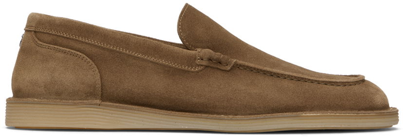 Tennarit ja kengät Dolce & Gabbana Florio Ideal Suede Loafers Ruskea | A50593AS707