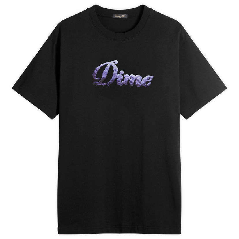 T-paita Dime Cursive Cloud T-Shirt, Size Large Musta | DIMEFA2564BLK