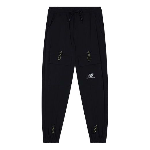 Cargo housut New Balance Casual Sweatpants Musta | AMP13380-BK