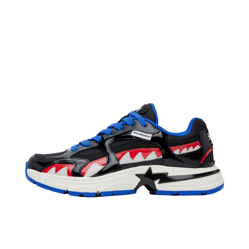 Tennarit ja kengät BAPE A Bathing Ape Shark STA #3 Musta | 001FWL301321M