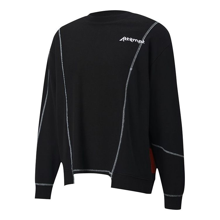 Villapaita Puma PUMA x ATTEMPT Crossover Long Sleeve Sweatshirt Musta | 598272-01
