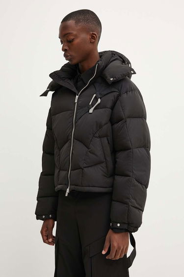 Puffer takki HELIOT EMIL Oversize Puffer Jacket Musta | HE.M.02.093, 3